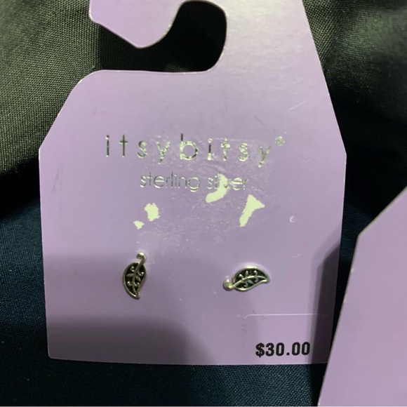 Itsy Bitsy sterling silver earrings - 2 pairs - Picture 4 of 5